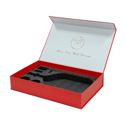 Grosir Custom cetak Kotak magnetik besar Kemasan untuk Badminton & Padel Raket Kotak hadiah besar dengan Logo Pencetakan