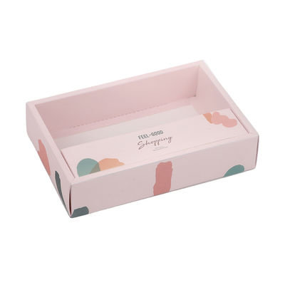 Kotak Hadiah Pakaian Personalisasi Berkualitas Tinggi Kustom untuk Kaos Kaki Pakaian Aksesori Desain Selongsong Kemasan Dengan Jendela