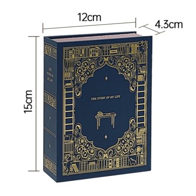 Custom Printed Luxury Book Shape Gift Box Packaging untuk Lilin Bermerek Premium Solusi Hadiah Pernikahan Liburan