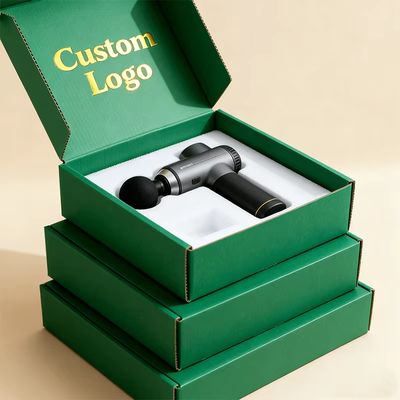 Kotak Pengiriman Kustom Grosir Cetak Warna Penuh Logo Mewah Peralatan Olahraga Daur Ulang