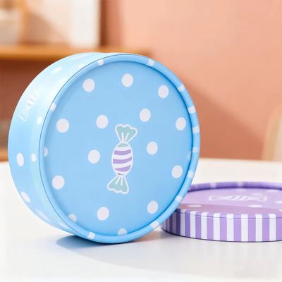 Kotak Hadiah Tabung Custom dan Kotak Silinder untuk Kue, Permen, Coklat, dan Lilin