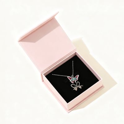 Custom Logo Branded Black Paperboard Magnetic Boxes Set Small Square Packaging For Jewelry Lashes Glasses