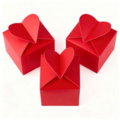 Lepaskan Pesona Cinta Kotak Kartu Berbentuk Hati Eksklusif Kami Laminasi Glossy Matt Liner Spons Setiap Momen Spesial Pegangan Lilin