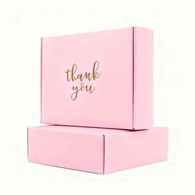 Kemasan Hadiah Biodegradable yang Dapat Didaur Ulang Bergelombang Sepatu Pakaian Busa Bergaris Pengiriman Pos