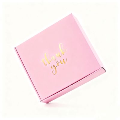 Kemasan Hadiah Biodegradable yang Dapat Didaur Ulang Bergelombang Sepatu Pakaian Busa Bergaris Pengiriman Pos