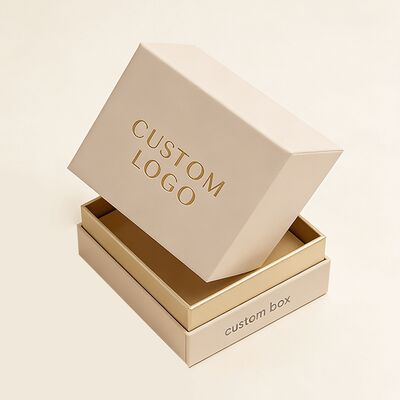 Custom Rigid Cardboard Paper Boxes Lid and Bottom Lid Plush Doll Paper Luxury Packaging Gifts Box