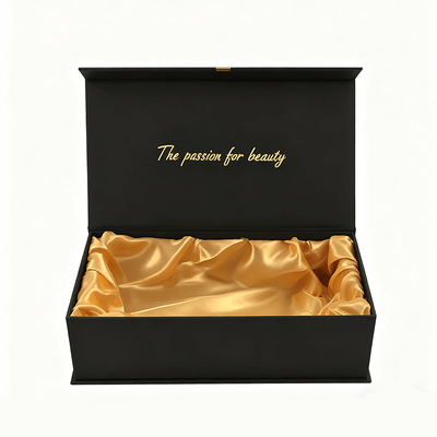 Eco Friendly Luxury Gift Box Art Paper Magnetic Flap Lid Box Packaging Paper Box dengan sisipan