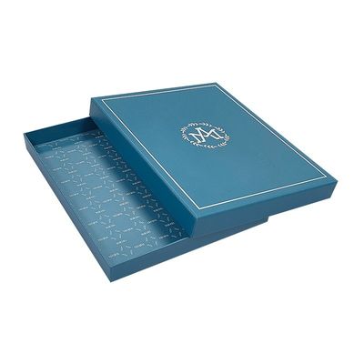 Custom Clothing Lid And Base Box 2 Piece Rigid Cardboard Boxes With Lids (Kotak Kardus Ketahanan 2 Pieces Dengan Lampu)