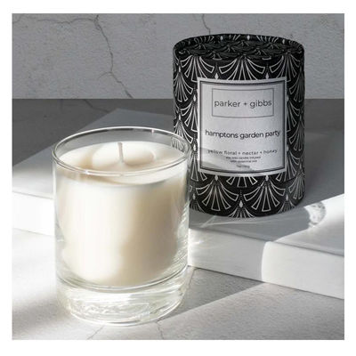 Jar lilin khusus dengan tutup dan kotak hadiah Kotak kemasan dalam CMYK/PANTONE Printing