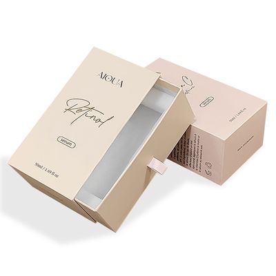 Eye Shadow 50ml 1.69oz Sesuaikan Rambut jenggot parfum minyak esensial botol kotak kemasan botol dropper kaca kotak kaku