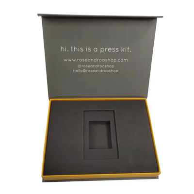 Custom Logo Magnetic Flap Box Kardus kaku Magnetic Kado Kotak untuk kebutuhan Anda