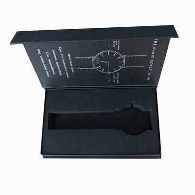 Customized Logo CMYK Luxury Book Shape Magnetic Watch Box untuk Solusi Kemasan Jam Tangan