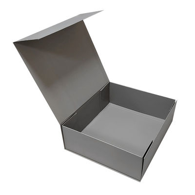 Customized Logo Lipat Paket Magnetic Closure Gift Box Mewah Magnetic Lipat Kotak Kardus Kotak Sepatu Pakaian Kemasan Kotak