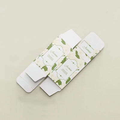 Custom Printed Biodegradable Perfume Beauty Skin Care Cosmetics Packaging Box Hot Stamping Kothak Kertas Goresan
