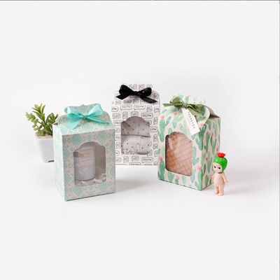 Kotak Kemasan Boneka Kustom Transparan dengan Jendela PVC Bening untuk Kosmetik, Pakaian, Kartu, dan Mainan