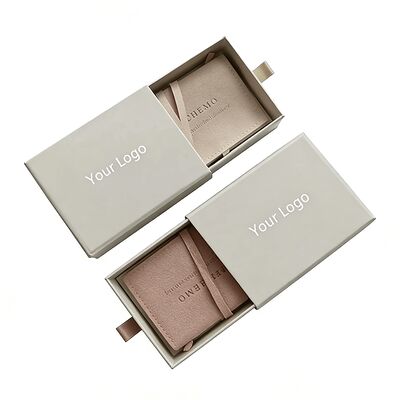 Custom Gold Foil Coated Paper Perhiasan Packaging Box Laci Kotak kertas Dengan Foam Insert untuk Kalung Gelang gelang gelang anting-anting