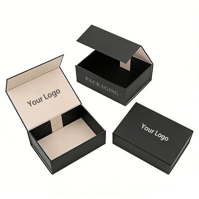 Ukuran Custom Daur Ulang Kertu Kardus Kardus Rigid Packaging Box Luxury Folding Magnetic Gift Box