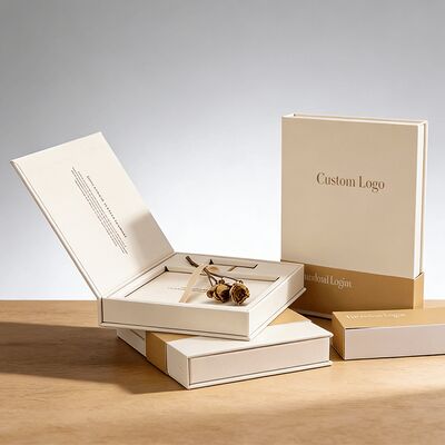 Kotak Kemasan Hadiah Magnetik Karton Kaku Eva Logo Kustom untuk Kartu Olahraga