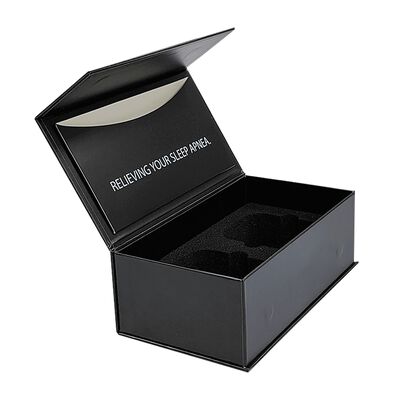 Eco Friendly Luxury Gift Box Art Paper Magnetic Flap Lid Box Packaging Paper Box dengan sisipan